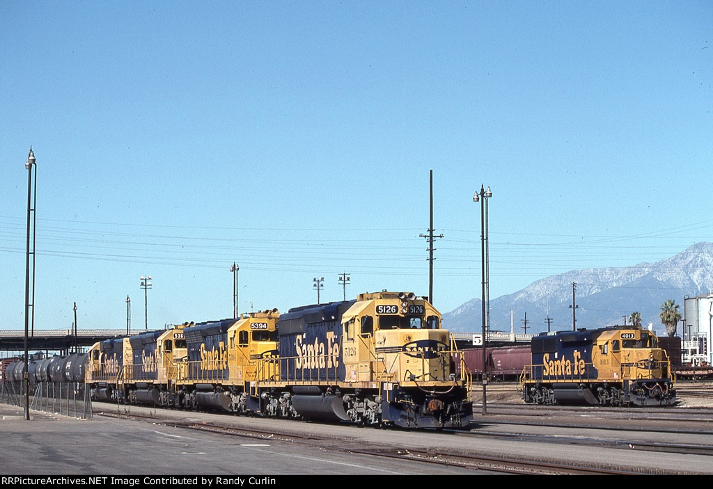 ATSF 5126 at San Bernadino